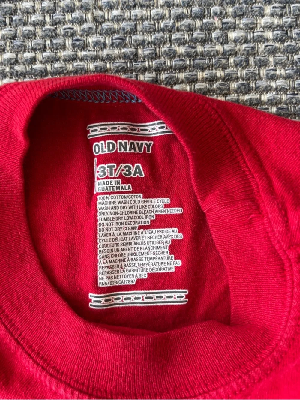 Old Navy bright red